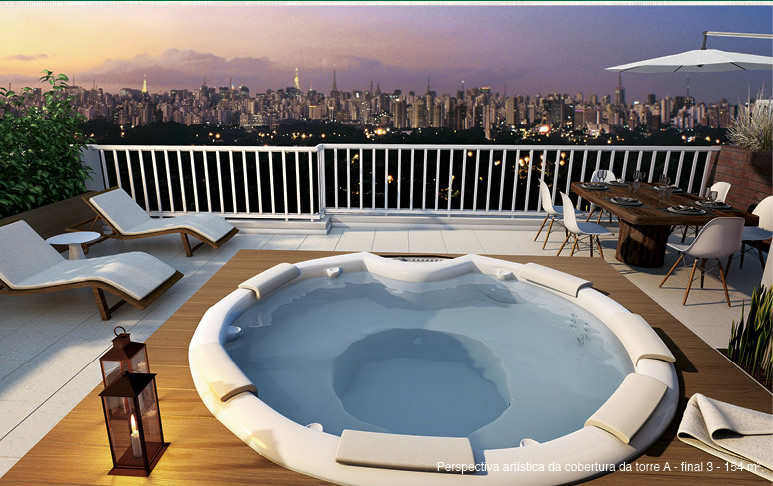 P artística da cobertura da torre A - final 3 - 154m2