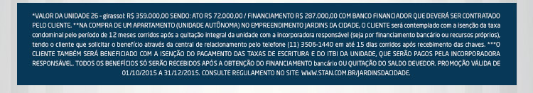 Regulamento da promoção