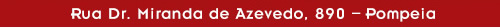Rua Dr. Miranda de Azevedo, 890 - Pompeia